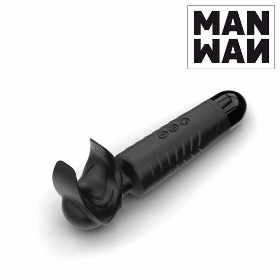 Мастурбатор-вібромасажер MAN.WAND, відмінно для пар, вібро-мінет, 20 режимів Мастурбатор-вібромасажер MAN.WAND, відмінно для пар, вібро-мінет, 20 режимів