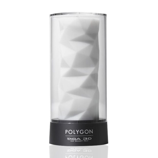 Мастурбатор Tenga 3D Polygon, дуже ніжний, з антибактеріального еластомеру зі сріблом Мастурбатор Tenga 3D Polygon, дуже ніжний, з антибактеріального еластомеру зі сріблом