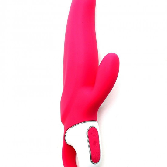 Потужний вібратор-кролик Satisfyer Vibes Mr. Rabbit, два мотори, літій силікон, 12 режимів роботи Потужний вібратор-кролик Satisfyer Vibes Mr. Rabbit, два мотори, літій силікон, 12 режимів роботи