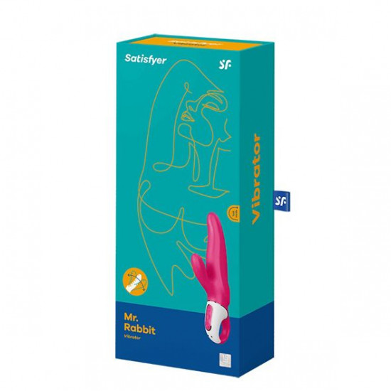 Потужний вібратор-кролик Satisfyer Vibes Mr. Rabbit, два мотори, літій силікон, 12 режимів роботи Потужний вібратор-кролик Satisfyer Vibes Mr. Rabbit, два мотори, літій силікон, 12 режимів роботи