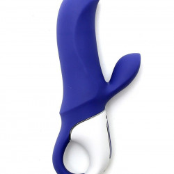 Потужний вібратор-кролик Satisfyer Vibes Magic Bunny, два мотори, литий силікон, 12 режимів роботи