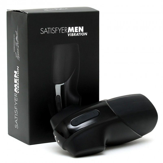 Мастурбатор Satisfyer Men Vibration імітатор мінету з вібрацією, стимуляція головки Мастурбатор Satisfyer Men Vibration імітатор мінету з вібрацією, стимуляція головки