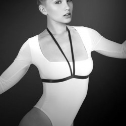 Портупея на груди Bijoux Pour Toi - JESSICA, еластичний поліестер