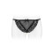 Трусики-стрінги з перлинною ниткою Fashion Secret KATIA Black