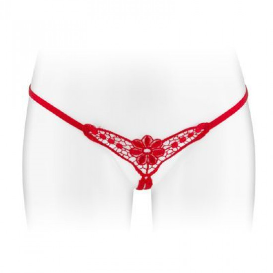 Трусики-стрінги з доступом Fashion Secret DANUTA Red Трусики-стрінги з доступом Fashion Secret DANUTA Red