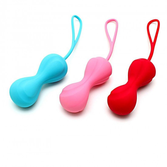 Вагінальні кульки Satisfyer Power Balls (3 пари), діаметр 3,4 см, маса 60-76-92г, з кулькою всередин Вагінальні кульки Satisfyer Power Balls (3 пари), діаметр 3,4 см, маса 60-76-92г, з кулькою всередин
