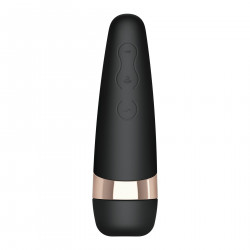 Вакуумний кліторальний стимулятор Satisfyer Pro 3+ Vibration з вібрацією та дуже м'яка яким кінчиком