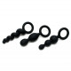 Набір анальних іграшок Satisfyer Plug black (set of 3) - Booty Call, макс. діаметр 3 см Набір анальних іграшок Satisfyer Plug black (set of 3) - Booty Call, макс. діаметр 3 см