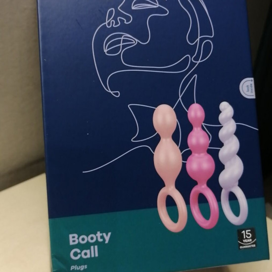 Набор анальных игрушек Satisfyer Plugs colored (set of 3) - Booty Call (мятая упаковка!!!) Набор анальных игрушек Satisfyer Plugs colored (set of 3) - Booty Call (мятая упаковка!!!)