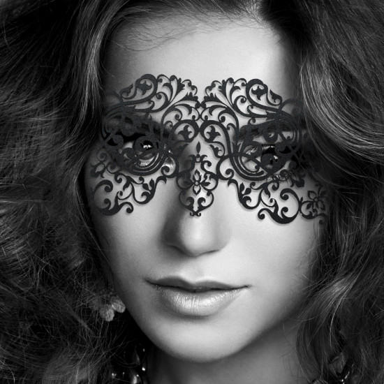 Маска на обличчя Bijoux Indiscrets - Dalila Mask, вінілова, клейове кріплення, без зав'язок Маска на обличчя Bijoux Indiscrets - Dalila Mask, вінілова, клейове кріплення, без зав'язок