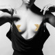 Пестіс - стикини Bijoux Indiscrets - Flash Cross Gold, наклейки на соски Пестіс - стикини Bijoux Indiscrets - Flash Cross Gold, наклейки на соски