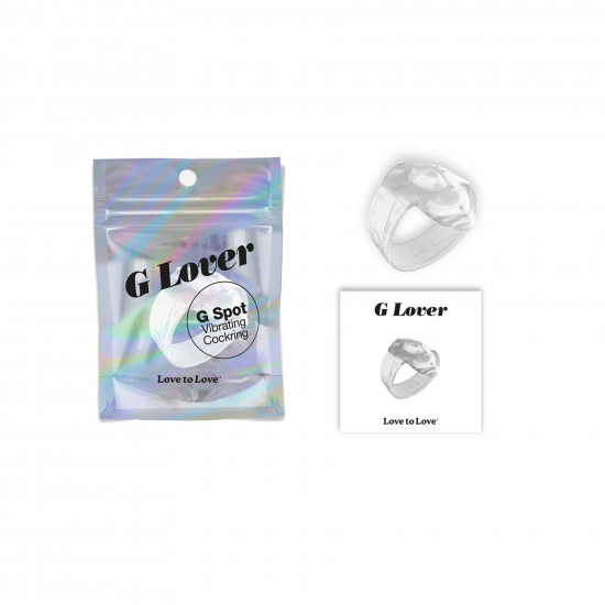 Вібронасадка на член для стимуляції точки G Love To Love G-LOVER Вібронасадка на член для стимуляції точки G Love To Love G-LOVER