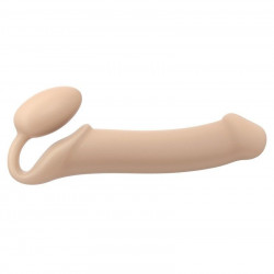 Безремінний страпон Strap-On-Me Flesh XL, повністю регульований, діаметр 4,5 см
