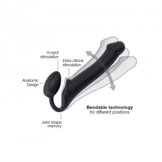 Безремінний страпон Strap-On-Me Flesh XL, повністю регульований, діаметр 4,5 см Безремінний страпон Strap-On-Me Flesh XL, повністю регульований, діаметр 4,5 см
