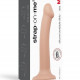 Насадка для страпона Strap-On-Me Dual Density Dildo Flesh M, диаметр 3,3см, двухслойная, гибкая Насадка для страпона Strap-On-Me Dual Density Dildo Flesh M, диаметр 3,3см, двухслойная, гибкая