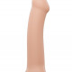 Насадка для страпону Strap-On-Me Dual Density Dildo Flesh L, діаметр 3,7 см, двошарова, гнучкий Насадка для страпону Strap-On-Me Dual Density Dildo Flesh L, діаметр 3,7 см, двошарова, гнучкий