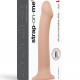 Насадка для страпону Strap-On-Me Dual Density Dildo Flesh L, діаметр 3,7 см, двошарова, гнучкий Насадка для страпону Strap-On-Me Dual Density Dildo Flesh L, діаметр 3,7 см, двошарова, гнучкий