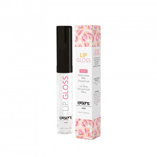 Стимулирующий блеск для губ EXSENS Lip Gloss 7,4 мл, эффект покалывания и холод-тепло