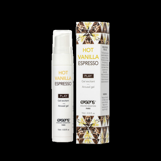 Розпродаж!!! Стимулюючий гель EXSENS Kissable Hot Vanilla Espresso 15мл (термін 07.2025) Розпродаж!!! Стимулюючий гель EXSENS Kissable Hot Vanilla Espresso 15мл (термін 07.2025)