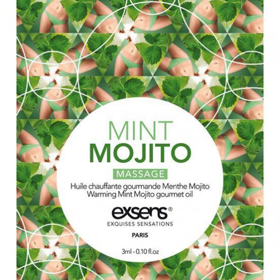 Пробник массажної олії EXSENS Mojito 3мл Пробник массажної олії EXSENS Mojito 3мл