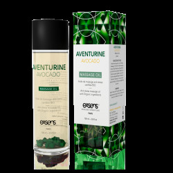 Масажна олія EXSENS Aventurine Avocado (антистрес з авантюрином) 100мл, натуральна