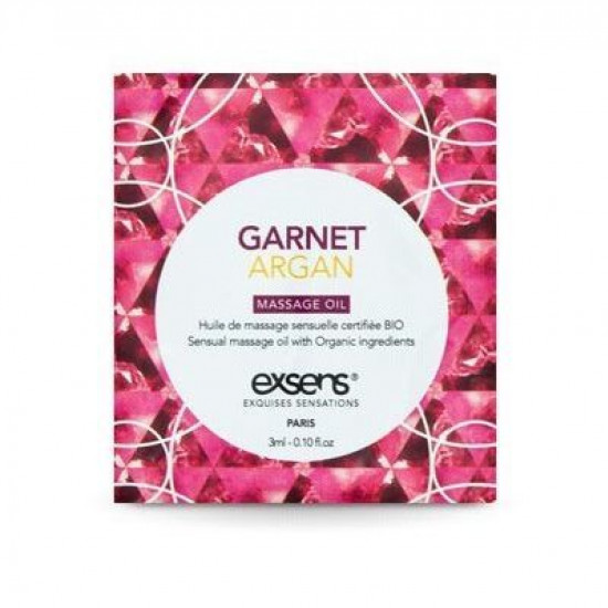 Пробник масажної олії EXSENS Garnet Argan 3мл Пробник масажної олії EXSENS Garnet Argan 3мл