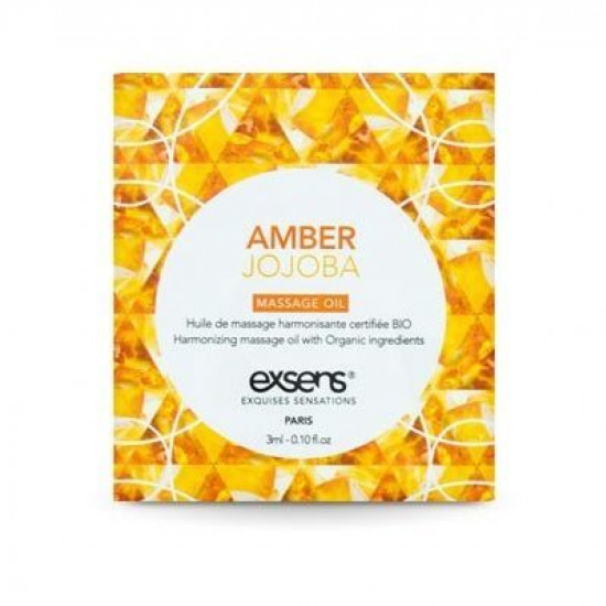 Пробник масажної олії EXSENS Amber Jojoba 3мл Пробник масажної олії EXSENS Amber Jojoba 3мл