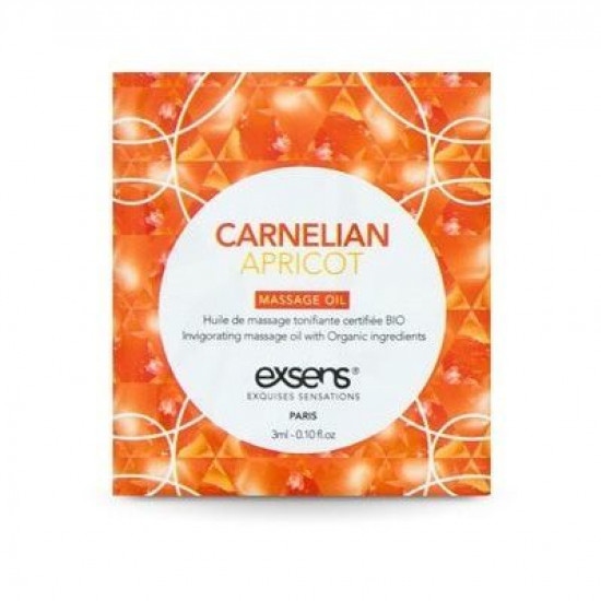Пробник масажної олії EXSENS Carnelian Apricot 3мл Пробник масажної олії EXSENS Carnelian Apricot 3мл
