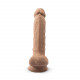 Фаллоимитатор SilexD Johnny Flesh (MODEL 1 size 7in), двухслойный, силикон +Silexpan, диаметр 3,8см
