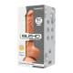 Фаллоимитатор SilexD Kevin Flesh (MODEL 1 size 9.5in), двухслойный, силикон+Silexpan, диаметр 4,5см