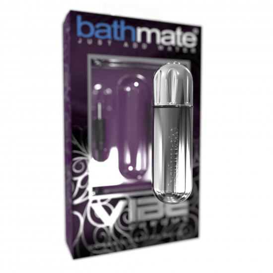 Вібропуля Bathmate Vibe Bullet Chrome, глибока потужна вібрація Вібропуля Bathmate Vibe Bullet Chrome, глибока потужна вібрація