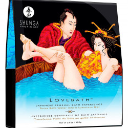 Гель для ванни Shunga LOVEBATH – Ocean temptations 650 г, робить воду ароматним желе зі SPA-ефектом