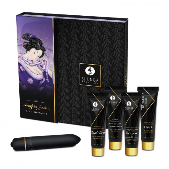 Подарунковий набір Shunga NAUGHTY GEISHA: невичерпне джерело збудження Подарунковий набір Shunga NAUGHTY GEISHA: невичерпне джерело збудження