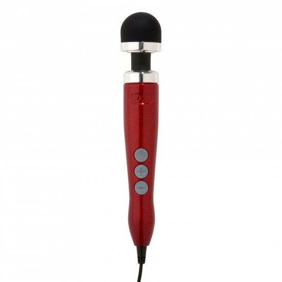Вібромасажер DOXY Die Cast 3 Candy Red, дуже потужний, живлення 220В, металевий корпус Вібромасажер DOXY Die Cast 3 Candy Red, дуже потужний, живлення 220В, металевий корпус