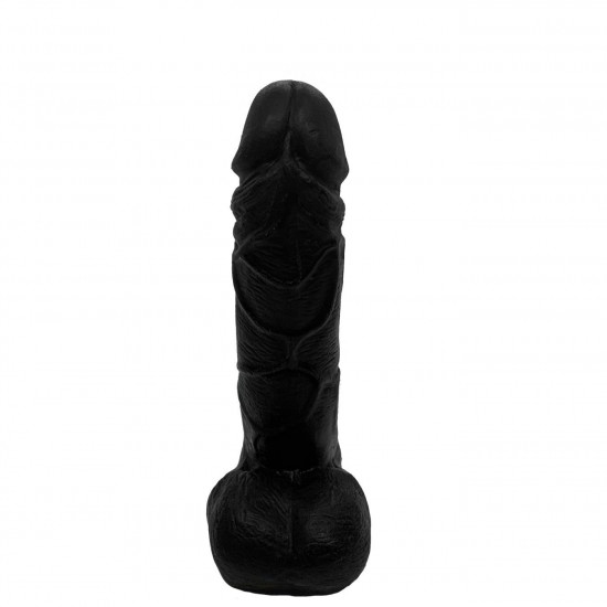 Крафтовое мыло-член с присоской Чистий Кайф Black size M, натуральное