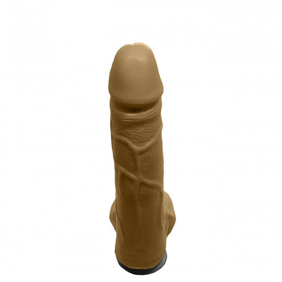 Крафтовое мыло-член с присоской Чистий Кайф Brown size M, натуральное