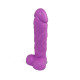 Крафтовое мыло-член с присоской Чистий Кайф Violet size M, натуральное