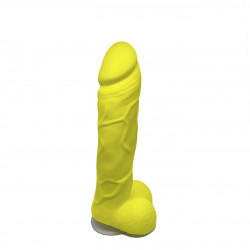 Крафтове мило-член із присоскою Чистий Кайф Yellow size L, натуральне