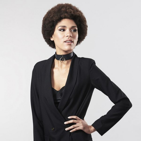 Чокер Bijoux Indiscrets MAZE – Wide Chocker Black Чокер Bijoux Indiscrets MAZE – Wide Chocker Black