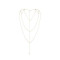 Ланцюжок для спини Bijoux Indiscrets Magnifique Back and Cleavage Chain - Gold, прикраса для тіла