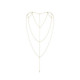 Ланцюжок для спини Bijoux Indiscrets Magnifique Back and Cleavage Chain - Gold, прикраса для тіла Ланцюжок для спини Bijoux Indiscrets Magnifique Back and Cleavage Chain - Gold, прикраса для тіла