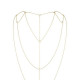 Ланцюжок для спини Bijoux Indiscrets Magnifique Back and Cleavage Chain - Gold, прикраса для тіла Ланцюжок для спини Bijoux Indiscrets Magnifique Back and Cleavage Chain - Gold, прикраса для тіла