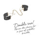 Наручники Bijoux Indiscrets Desir Metallique Handcuffs - Black, металеві, стильні браслети Наручники Bijoux Indiscrets Desir Metallique Handcuffs - Black, металеві, стильні браслети