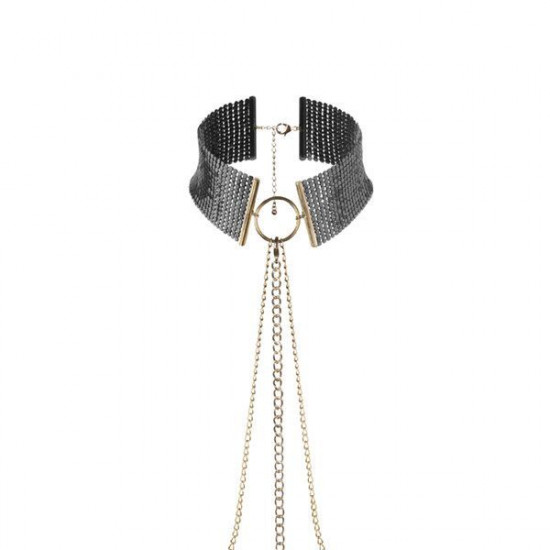 Намисто-комір Bijoux Indiscrets Desir Metallique Collar - Black Намисто-комір Bijoux Indiscrets Desir Metallique Collar - Black