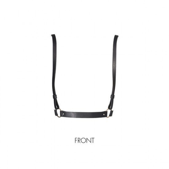 Портупея Bijoux Indiscrets MAZE - X Harness Black, екошкіра Портупея Bijoux Indiscrets MAZE - X Harness Black, екошкіра