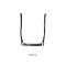 Портупея Bijoux Indiscrets MAZE - X Harness Black, екошкіра