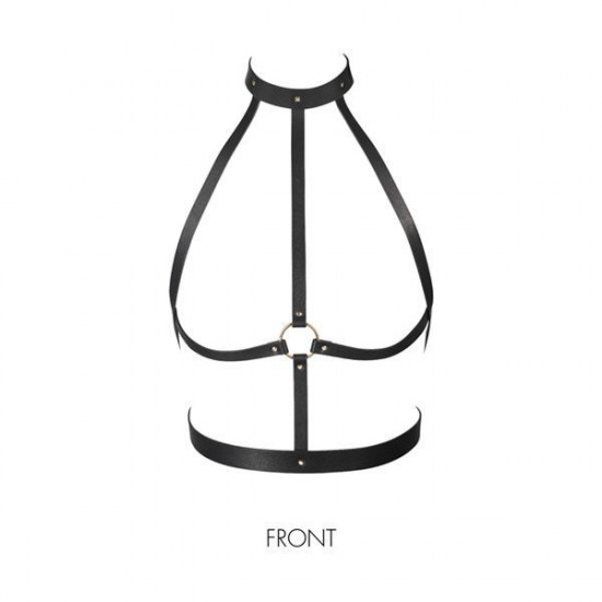 Портупея Bijoux Indiscrets MAZE — H Harness Black Портупея Bijoux Indiscrets MAZE — H Harness Black