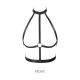 Портупея Bijoux Indiscrets MAZE — H Harness Black Портупея Bijoux Indiscrets MAZE — H Harness Black