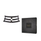 Портупея-пояс Bijoux Indiscrets MAZE - Wide Belt and Restraints Black, екошкіра Портупея-пояс Bijoux Indiscrets MAZE - Wide Belt and Restraints Black, екошкіра