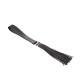 Флогер Bijoux Indiscrets MAZE — Tassel Flogger Black Флогер Bijoux Indiscrets MAZE — Tassel Flogger Black
